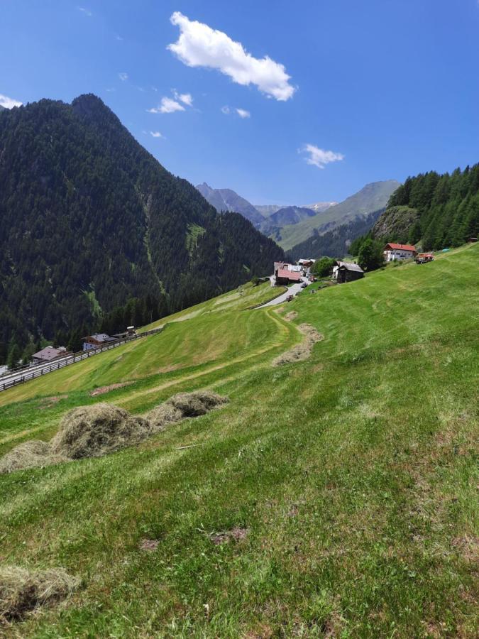 Ferienwohnung Haus Bergblick Spiss Exterior foto